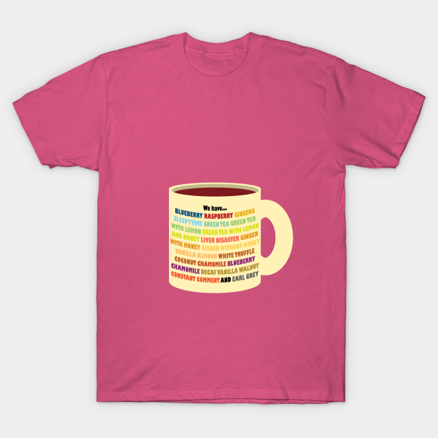 Ramona's Tea Collection Scott Pilgrim TShirt TeePublic